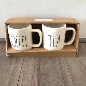 RAE DUNN coffee cup & tea cup gift set